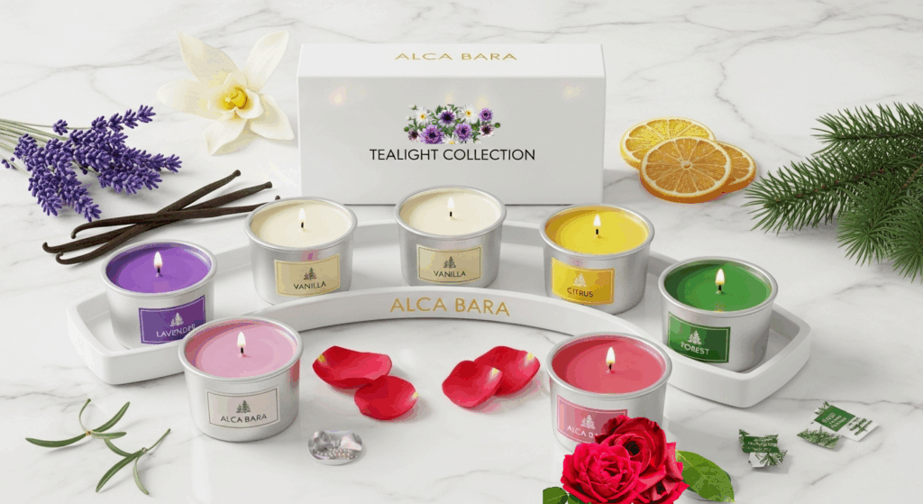 40ml Aroma Tin collection, Rose, lavender, citrus, Forest Dew, Vanilla