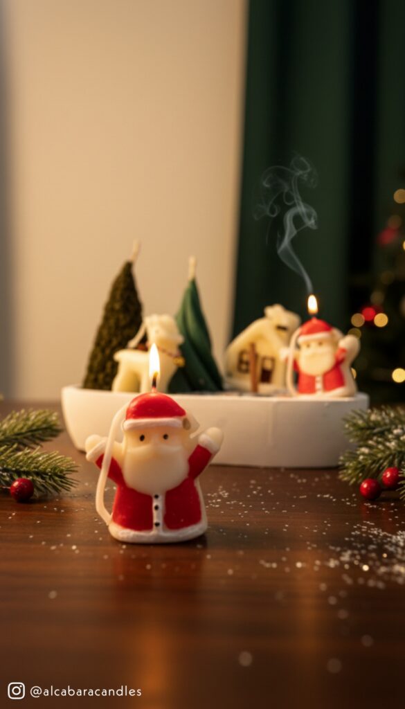 Christmas collection candles